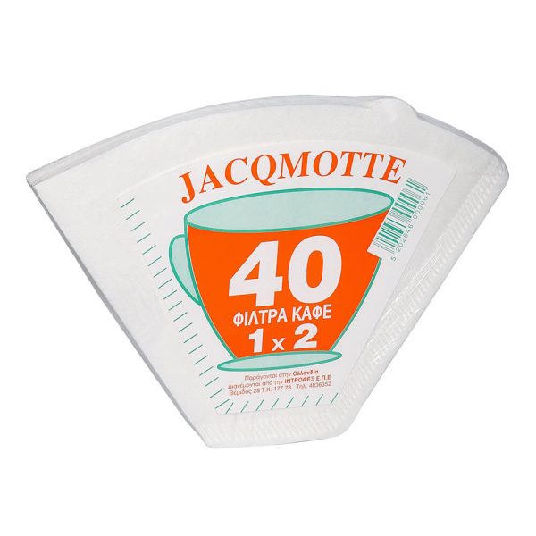 JACQMOTTE ΦΙΛΤΡΑ ΚΑΦΕ 1x2 40τεμ.