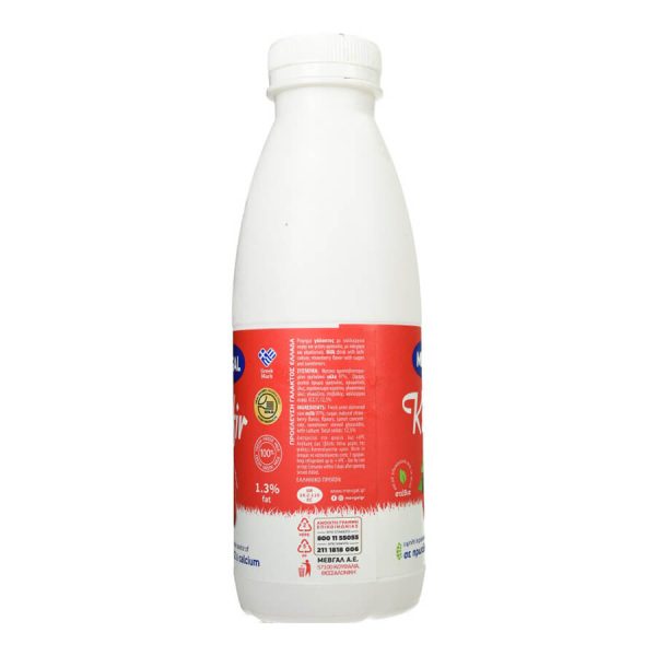 ΜΕΒΓΑΛ ΚΕΦΙΡ ΠΡΟΒΙΟΤΙΚΟ ΡΟΦΗΜΑ 330ml ΜΕ ΓΕΥΣΗ ΦΡΑΟΥΛΑ 1.3% ΛΙΠΑΡΑ - Image 2