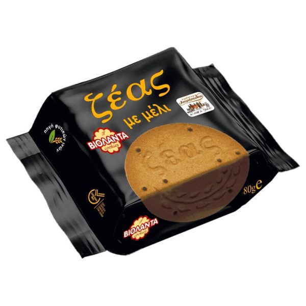 ΒΙΟΛΑΝΤΑ ΜΠΙΣΚΟΤΑ ΖΕΑΣ ΜΕ ΜΕΛΙ 80g