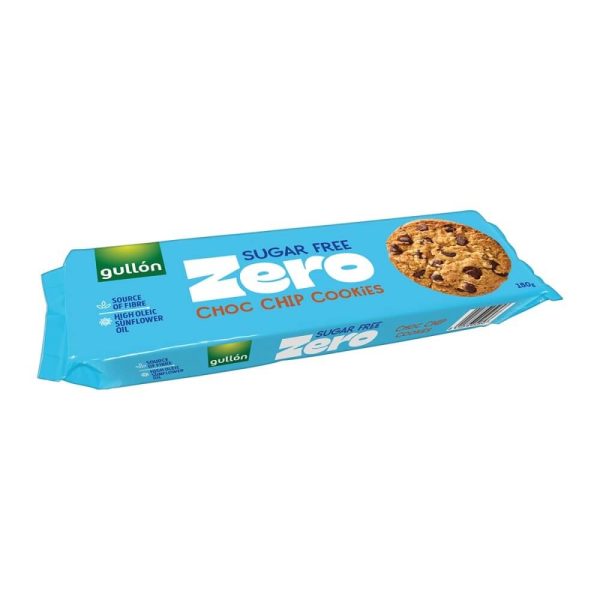 GULLON ZERO CHOP CHIP ΜΠΙΣΚΟΤΑ ΜΕ ΚΟΜΜΑΤΑΚΙΑ ΣΟΚΟΛΑΤΑΣ ΧΩΡΙΣ ΖΑΧΑΡΗ 150g