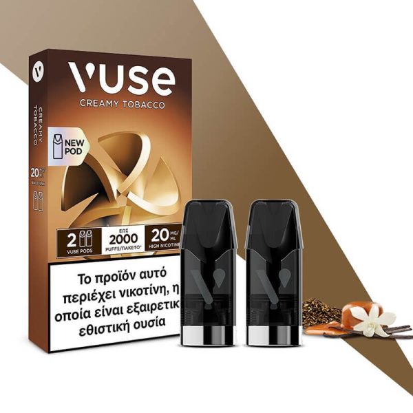 Vuse 2 Pods 2000 Creamy Tobacco 20mg