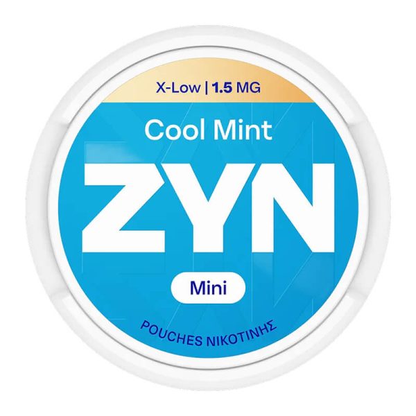 ZYN POUCHES ΝΙΚΟΤΙΝΗΣ Cool Mint Mini 1.5mg