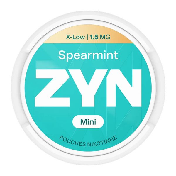 ZYN POUCHES ΝΙΚΟΤΙΝΗΣ Spearmint Mini 1.5mg