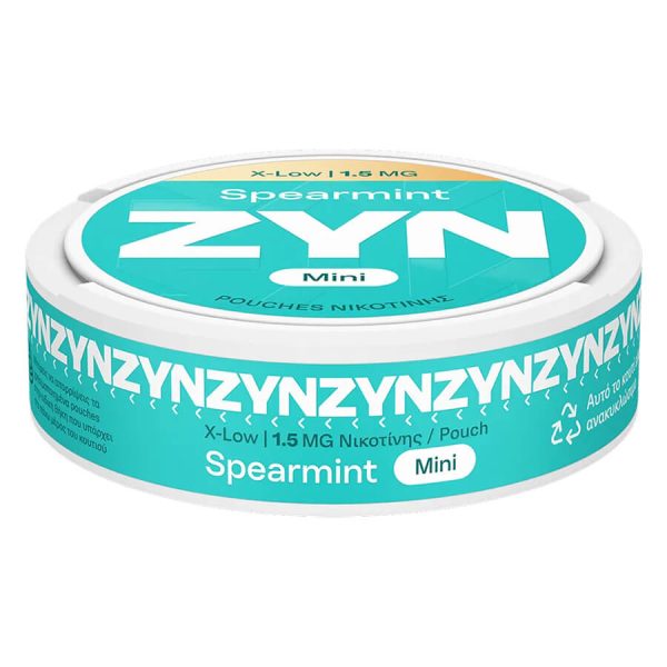 ZYN POUCHES ΝΙΚΟΤΙΝΗΣ Spearmint Mini 1.5mg - Image 3