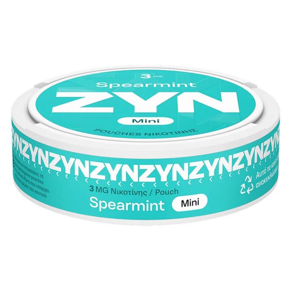 ZYN POUCHES ΝΙΚΟΤΙΝΗΣ Spearmint Mini 3mg - Image 3