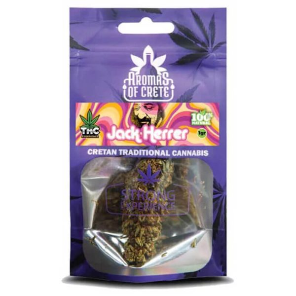 Aroma of Crete JACK HERRER THC Ανθός Κάνναβης 1g