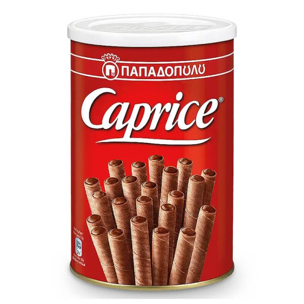 ΠΑΠΑΔΟΠΟΥΛΟΥ CAPRICE 400g ΜΕ ΚΡΕΜΑ ΦΟΥΝΤΟΥΚΙΟΥ & ΚΑΚΑΟ