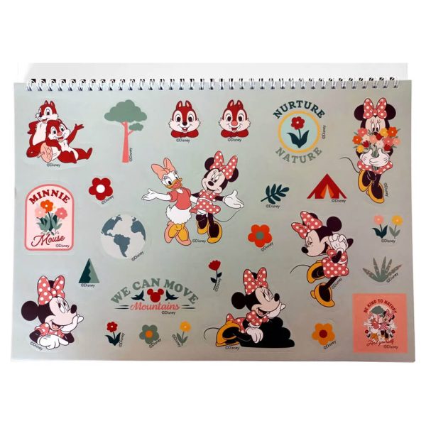ΜΠΛΟΚ ΖΩΓΡΑΦΙΚΗΣ 23X33εκ. 40Φ. ME STICKERS MINNIE 340-34416 - Image 2