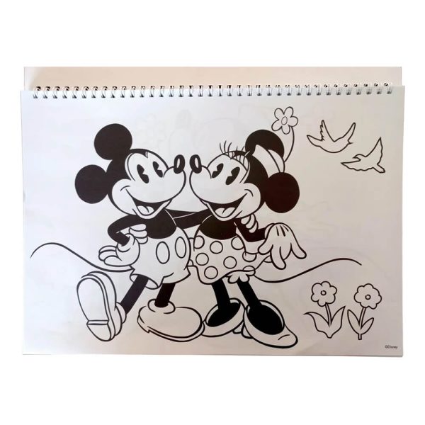 ΜΠΛΟΚ ΖΩΓΡΑΦΙΚΗΣ 23X33εκ. 40Φ. ME STICKERS MINNIE 340-34416 - Image 3