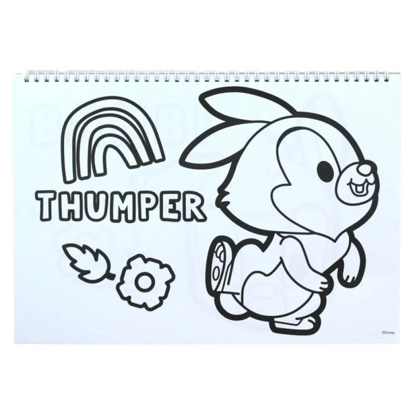 ΜΠΛΟΚ ΖΩΓΡΑΦΙΚΗΣ 23x33εκ. 40Φ. ME STICKERS DISNAY ANIMALS 341-26416 - Image 3