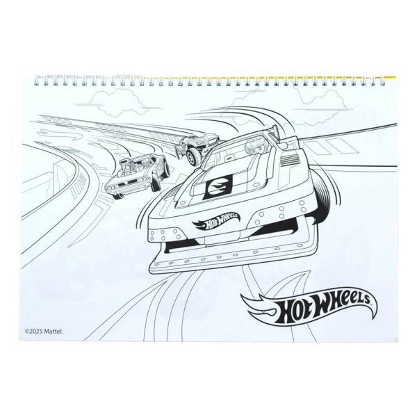 ΜΠΛΟΚ ΖΩΓΡΑΦΙΚΗΣ 23x33εκ. 40Φ. ME STICKERS HOT WHEELS 349-30416 - Image 3