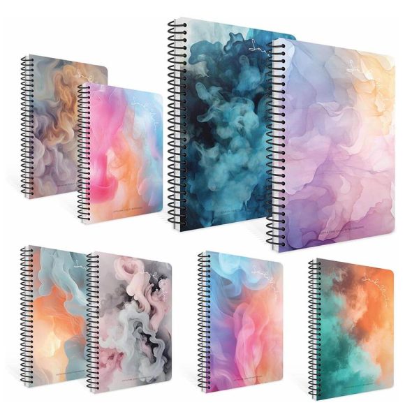ΤΕΤΡΑΔΙΟ ΣΠΙΡΑΛ SMOKE NOTES Α4 21x29 1Θ. (διάφορα σχέδια)