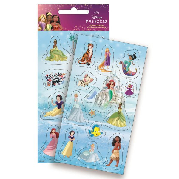 STICKER FOAM PRINCESS 771-16238
