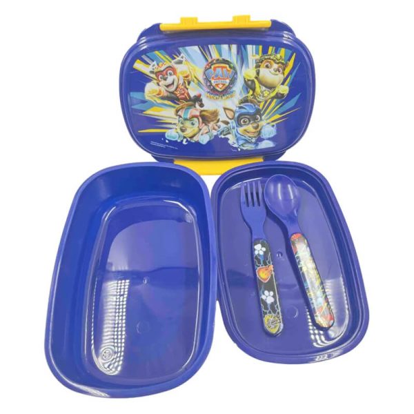 ΔΟΧΕΙΟ ΦΑΓΗΤΟΥ ΜΕ ΚΟΥΤΑΛΙ & ΠΙΡΟΥΝΙ PAW PATROL 555-23276 - Image 2