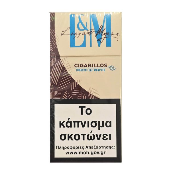 L&M BLUE LABEL CIGARILLOS KS ΒΟΧ 10's
