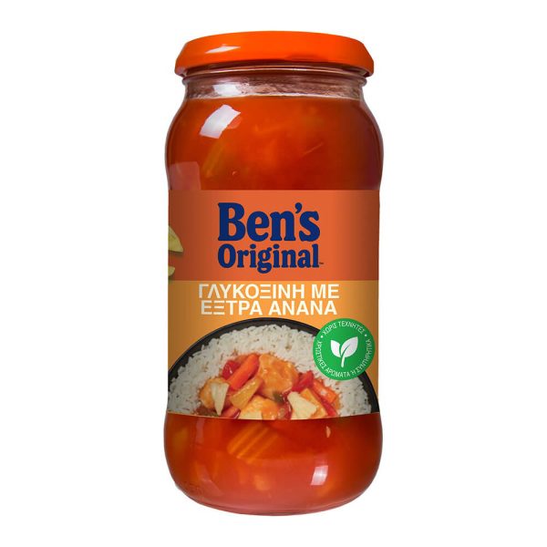 BEN'S ΣΑΛΤΣΑ ΓΛΥΚΟΞΙΝΗ ΜΕ EXTRA ΑΝΑΝΑ 450g