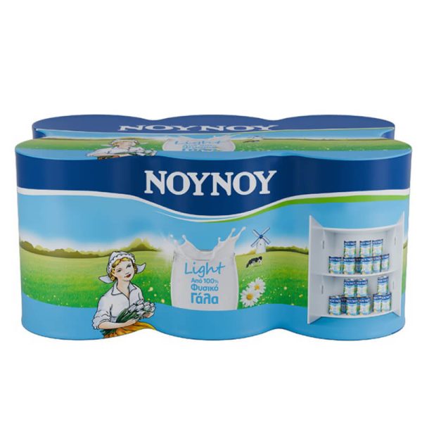 ΝΟΥΝΟΥ ΓΑΛΑ ΕΒΑΠΟΡΕ LIGHT MULTIPACK 6x400g