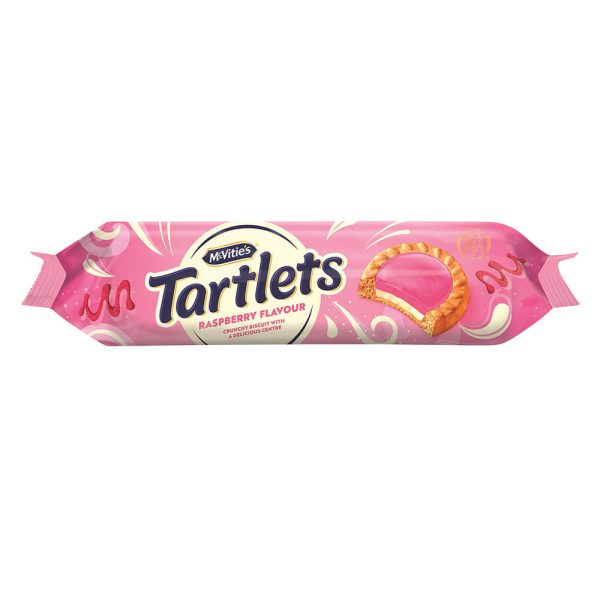 McVITIE'S TARTLETS ΜΠΙΣΚΟΤΑ ΜΕ ΓΕΥΣΗ RASPBERRY 100g