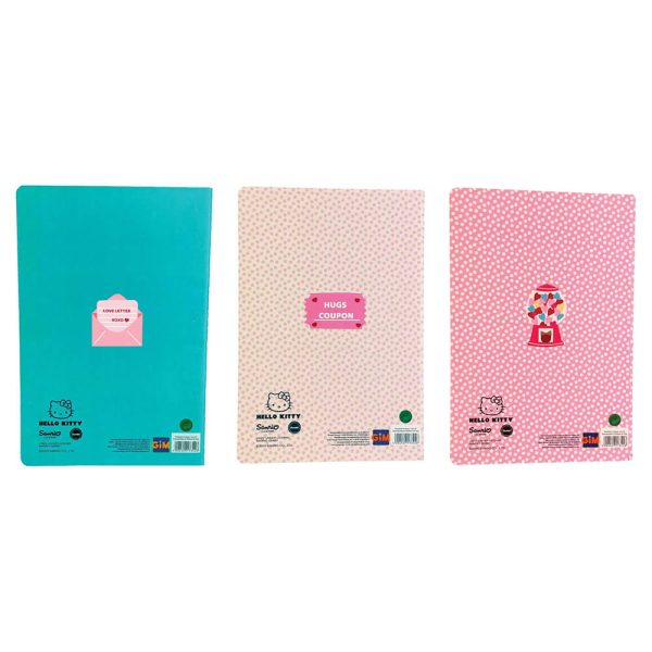 ΣΧΟΛΙΚΟ ΣΕΤ HELLO KITTY ΣΗΜΕΙΩΜΑΤΑΡΙΟ Α5 ΣΕΤ 3τεμ. 335-74003 - Image 2