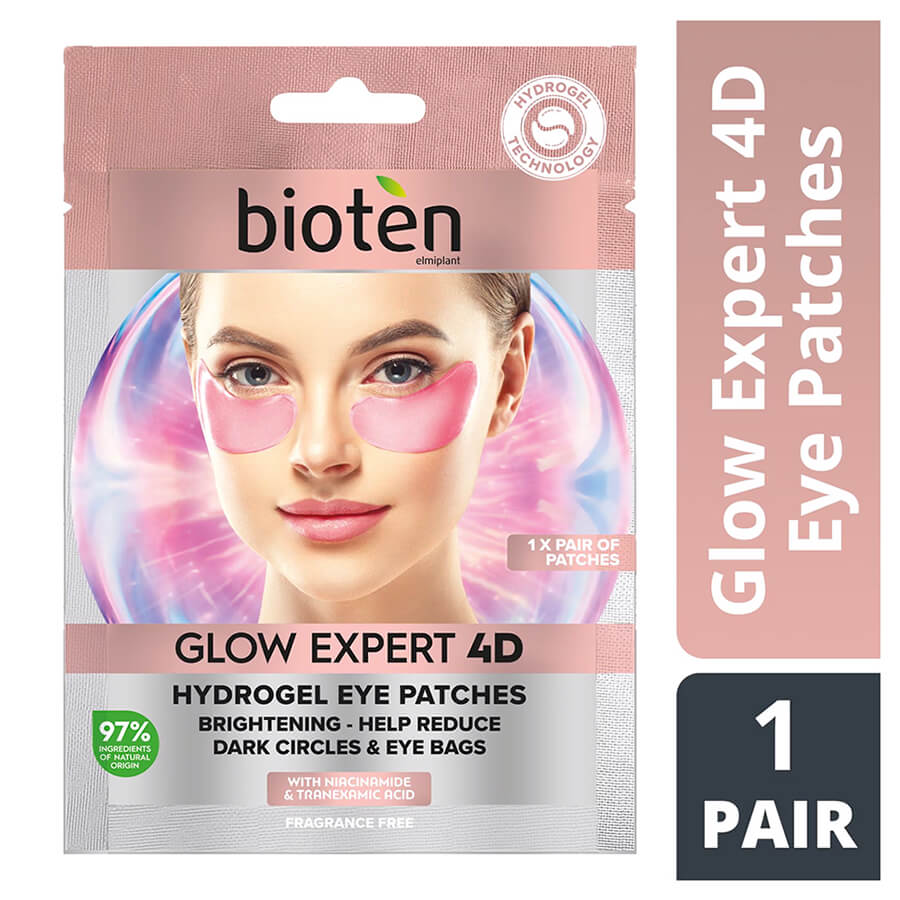 BIOTEN Glow Expert 4D Hydrogel Eye Patches Κατά Των Πανάδων & Των Ρυτίδων - Image 2