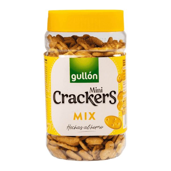 GULLON MINI ΑΛΜΥΡΑ CRACKERS MIX ΣΕ ΒΑΖΟ 350g