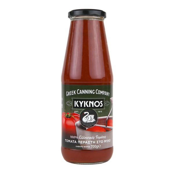 KYKNOS ΤΟΜΑΤΑ ΠΕΡΑΣΤΗ ΣΤΟ ΜΥΛΟ 700g ΣΕ ΓΥΑΛΙΝΗ ΦΙΑΛΗ