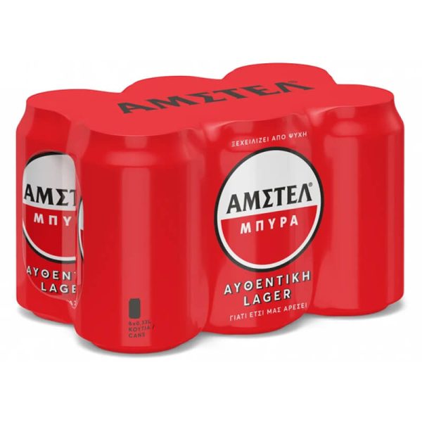 ΑΜΣΤΕΛ ΜΠΙΡΑ ΚΟΥΤΙ 330ml Χ 6τεμ. 5% vol.