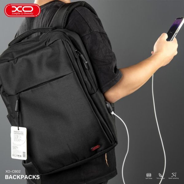 ΤΣΑΝΤΑ LAPTOP 15.6" XO CB02 ΜΑΥΡΗ - Image 2