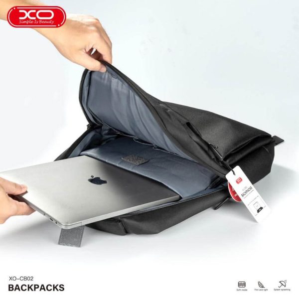 ΤΣΑΝΤΑ LAPTOP 15.6" XO CB02 ΜΑΥΡΗ - Image 4
