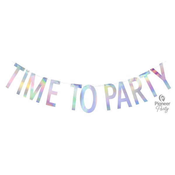 ΓΙΡΛΑΝΤΑ TIME TO PARTY ΓΡΑΜΜΑΤΑ 2Μ /015993