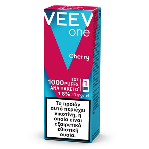 VEEV ONE Pod 1000puffs Cherry 1.8% 20mg