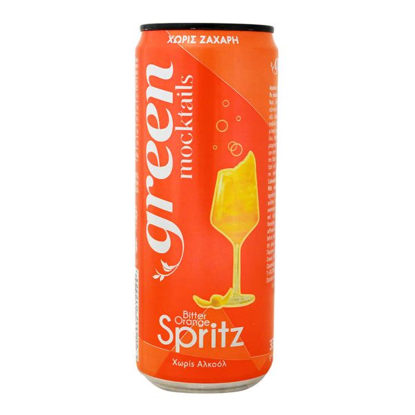 GREEN MOCKTAIL 330ml BITTER ORANGE SPRITZ
