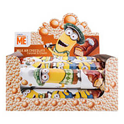 MINIONS DESPICABLE ME ΣΟΚΟΛΑΤΑ ΓΑΛΑΚΤΟΣ CARAMEL & CRUNCH 33g - Image 3
