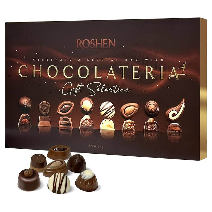 ROSHEN CHOCOLATERIA ΣΟΚΟΛΑΤΑΚΙΑ 194g