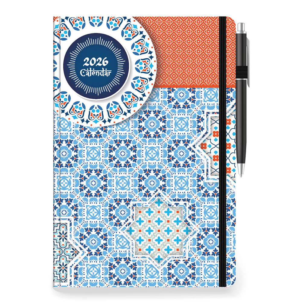 ΗΜΕΡΟΛΟΓΙΟ ΗΜΕΡΗΣΙΟ ΚΑΡΟ 12X17εκ. ΜΕ ΛΑΣΤΙΧΟ/ΣΤΥΛΟ 890122 (διάφορα σχέδια) - Image 4