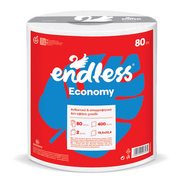 ENDLESS ΧΑΡΤΙ ΚΟΥΖΙΝΑΣ ECONOMY 800g 80M.