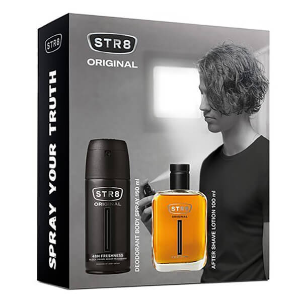 STR8 GIFT SET ORIGINAL ASL 100ml + DEO SPRAY 150ml