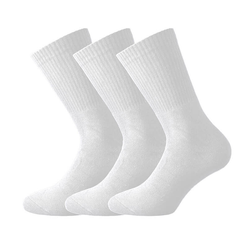 SPORTY ΚΑΛΤΣΕΣ ΑΘΛΗΤΙΚΕΣ ΒΑΜΒΑΚΕΡΕΣ (3 ζεύγη) ΛΕΥΚΕΣ 05000/36-40