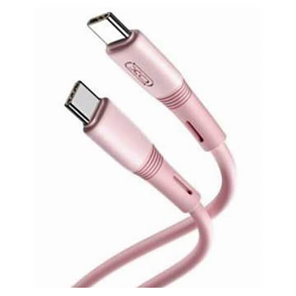 ΚΑΛΩΔΙΟ ΦΟΡΤΙΣΗΣ TYPE C to TYPE C 1m 60W ΡΟΖ XO-NBQ226B