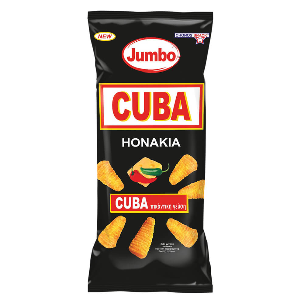 JUMBO CUBA HONAKIA SPICY ΧΩΡΙΣ ΓΛΟΥΤΕΝΗ 250g