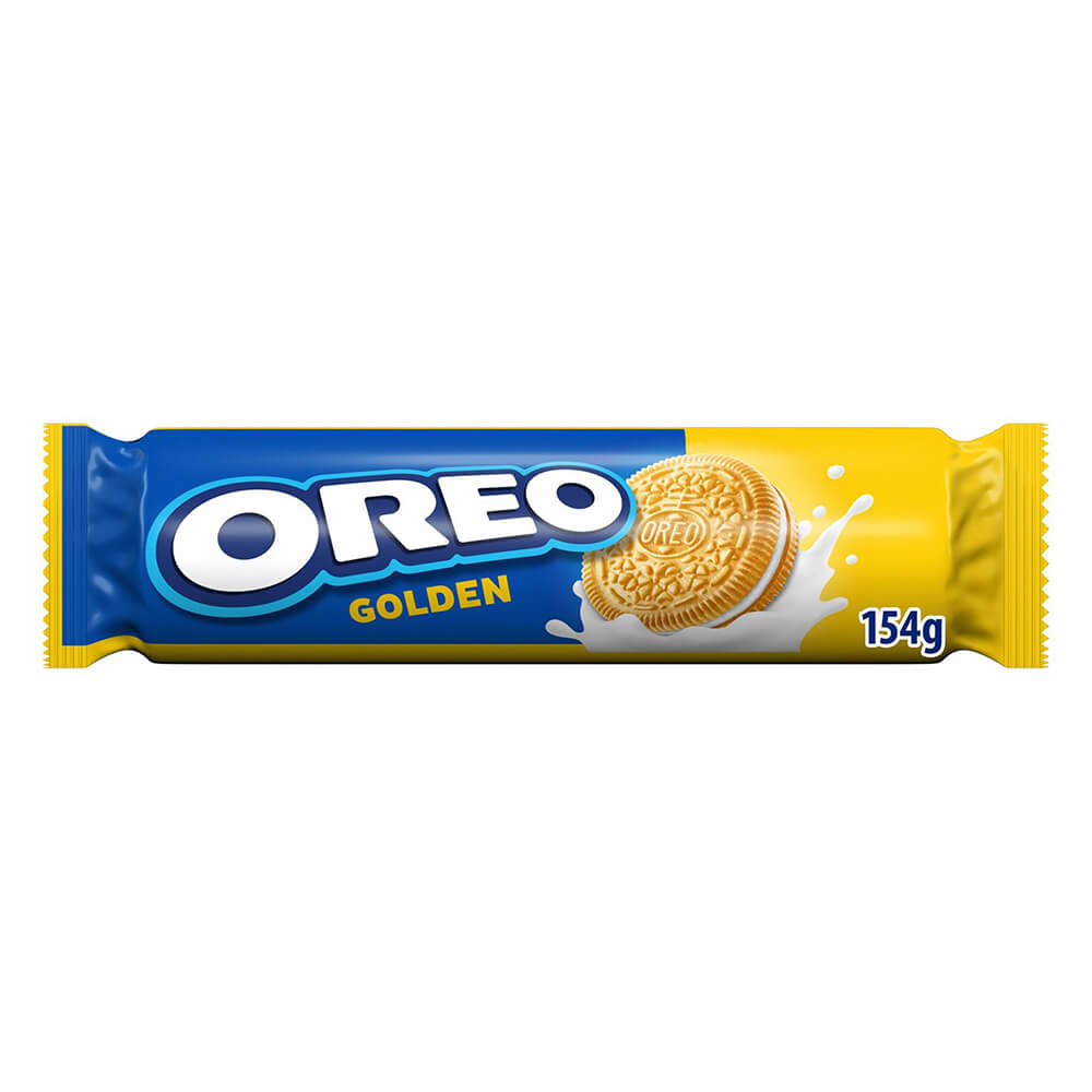 OREO ΜΠΙΣΚΟΤΑ ΓΕΜΙΣΤΑ 154g GOLDEN ΒΑΝΙΛΙΑ