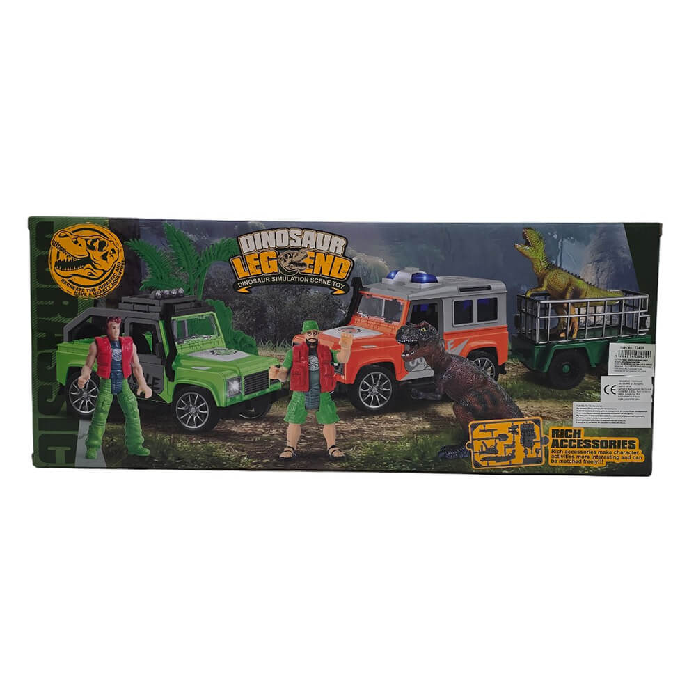 ΑΥΤΟΚΙΝΗΤΟ ΤΖΙΠ ΜΕ ΡΥΜΟΥΛΚΟ ΚΑΙ ΔΕΙΝΟΣΑΥΡΟ 46,5εκ. 7746A - Image 5