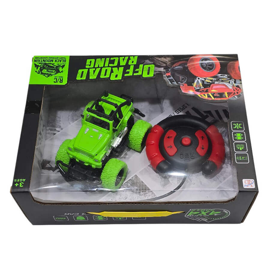 ΤΗΛΕΚΑΤΕΥΘΥΝΟΜΕΝΟ ΑΥΤΟΚΙΝΗΤΟ ΤΖΙΠ OFF ROAD R/V 1:20 30x22εκ. 588-33A/34A - Image 2