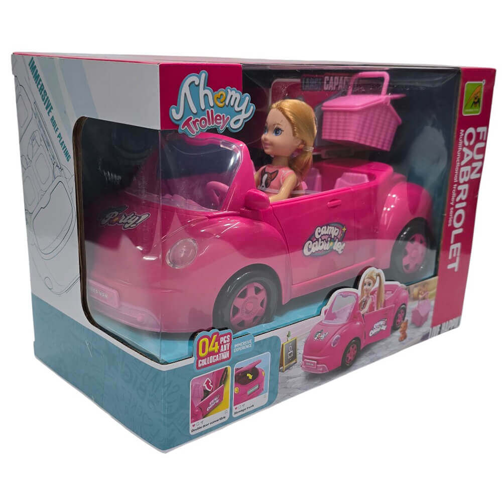 ΑΥΤΟΚΙΝΗΤΟ FUN CABRIOLET ΜΕ ΚΟΥΚΛΑ 27,5x19εκ. Νο.9045-2 - Image 2