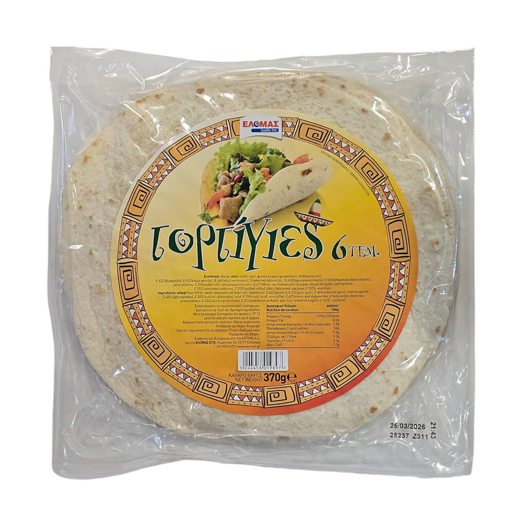 ΕΛΟΜΑΣ QUALITY ΤΟΡΤΙΓΙΕΣ ΣΤΑΡΕΝΙΕΣ 6τεμ. 370g