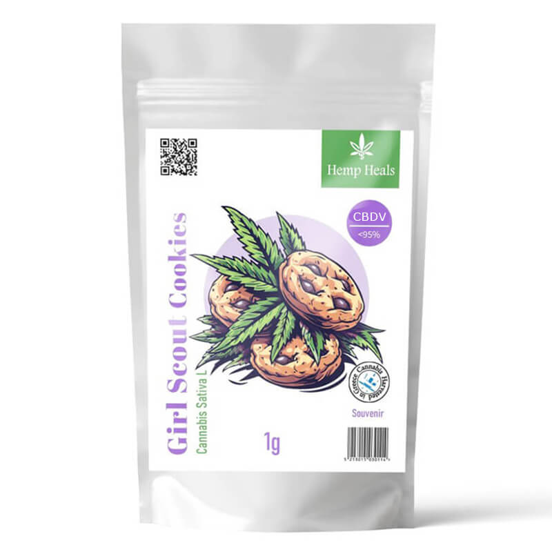 HEMP HEALS CBDV <95% GIRL SCOUT COOKIES ΑΝΘΟΣ ΚΑΝΝΑΒΗΣ 1g