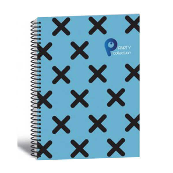 ΤΕΤΡΑΔΙΟ ΣΠΙΡΑΛ PARTY ΠΟΙΚΙΛΙΑ 17X25 3Θ. (τυχαίο χρώμα σχέδιο) (T0126) - Image 9