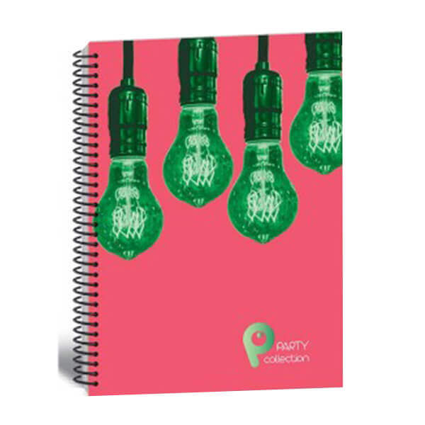 ΤΕΤΡΑΔΙΟ ΣΠΙΡΑΛ PARTY ΠΟΙΚΙΛΙΑ 17X25 3Θ. (τυχαίο χρώμα σχέδιο) (T0126) - Image 10