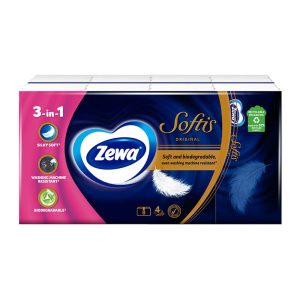 ZEWA SOFTIS ΧΑΡΤΟΜΑΝΤΗΛΑ ΤΣΕΠΗΣ 4φ. ΣΕΤ 8τεμ.
