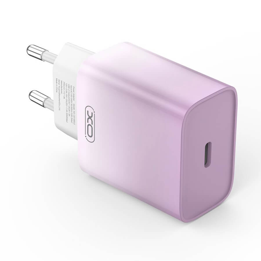 ΦΟΡΤΙΣΤΗΣ USB-C 30W EU ΓΡΗΓΟΡΗΣ ΦΟΡΤΙΣΗΣ Purple XO-CE18 - Image 2